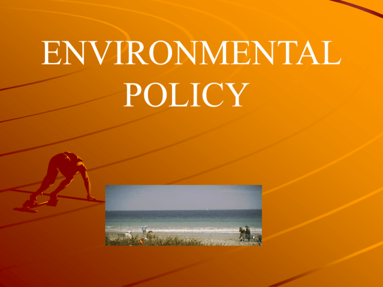 Environmental Policy Resource Sites