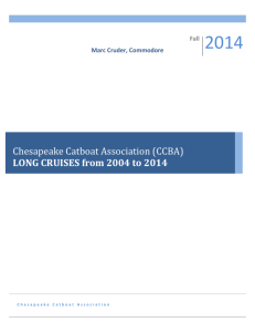 (CCBA) LONG CRUISES from 2004 to 2014