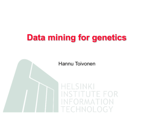 Data mining for genetics