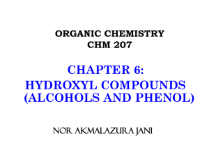 chapter 6-hydroxyl compounds