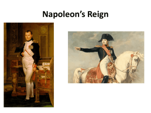 Napoleon's Reign - Great Valley School District