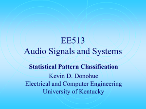 Digital Representation of Audio Information