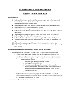 7 th Grade General Music Lesson Plans Week of January 20th, 2014