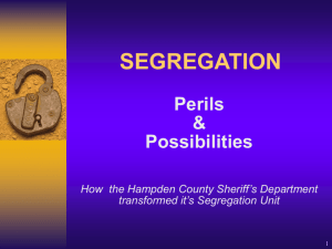 Re-Entry and Discipline - Hampden County Sheriff's Department