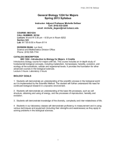 Spring 2013 Syllabus - Blackboard Learn