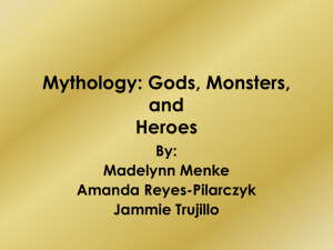 Mythology Project_group 8 - edison