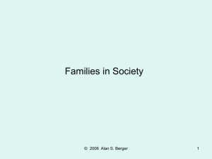 Week 14--Family structure and institutions