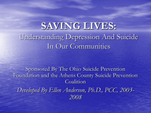 Understanding Depression and Suicide