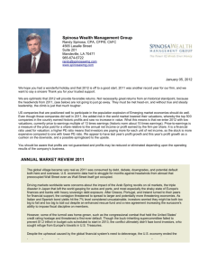 Annual Market Review