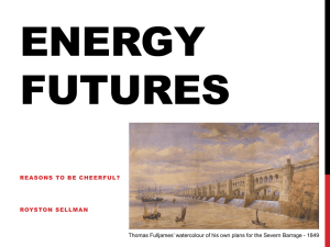 Energy Futures - Sustainable Edale