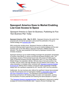 Press Release PDF - Spaceport America