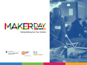 Planning Your Maker Day