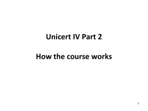 PPT - How the course works