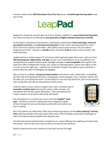 LeapPad-Reviewers-Guide_Fact-Sheet-FINAL