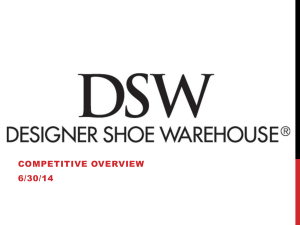 Shoe Carnival Competitor DSW Competitive Overview