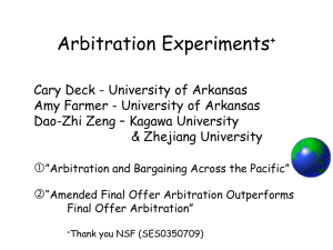 arbitration slides