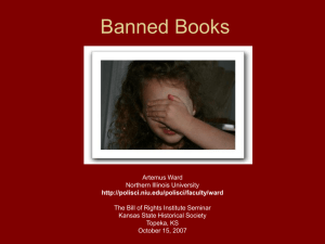 Banned Books - Northern Illinois University