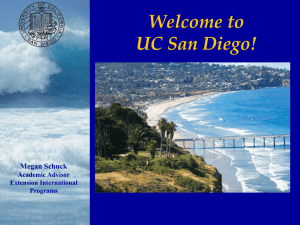 UC San Diego!