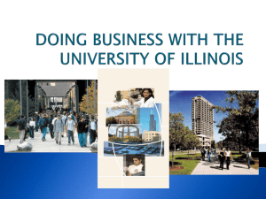 Understanding University of Illinois Purchasing