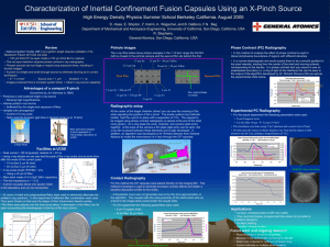 Characterization of Inertial Confinement Fusion Capsules Using an