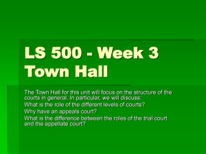 LS 500 - Week 3 Town Hall