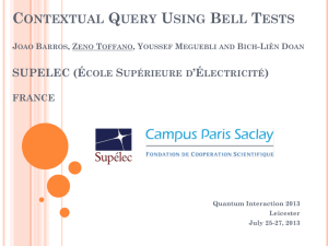 Contextual Query Using Bell Tests