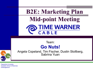 Time Warner Cable Marketing Plan