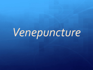 venepuncture 2014