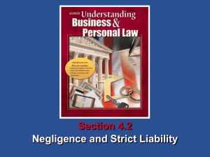 Section 4.2 Assessment Understanding Business and Personal Law