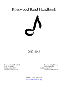 Click Here to View the Rosewood Band Handbook