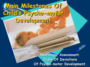 Lect.02.3 - Psycho-motor development of children