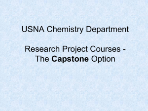 Capstone Option Presentation, Spring 2016