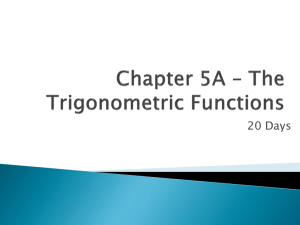 Chapter 3- Polynomial and Rational Functions