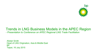 Presentation to Conference on APEC Regional LNG Trade Facilitation