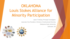 OKLAHOMA Louis Stokes Alliance for Minority Participation