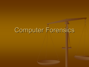 Computer Forensics