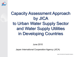 Capacity Assessment Tool of JICA