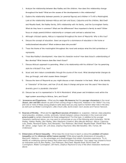 Population Essay In English Analyze The Relationship Between Boo Radley And The Children How Proposal Essay Example also Business Etiquette Essay To Kill A Mockingbird Character Chart What Is An Essay Thesis