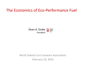 Energy Density - North Dakota Corn Growers Association