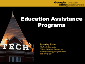 TAP Process - Georgia Tech Office of Human Resources