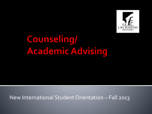 Counseling - Las Positas College