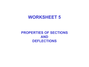 Worksheet 5 - Sections
