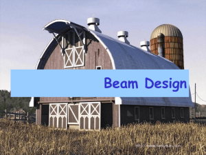 Simple Beam Design