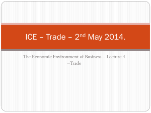 ICE – Trade – 2nd May 2014.