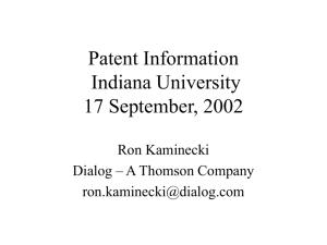 Patent Information - Indiana University