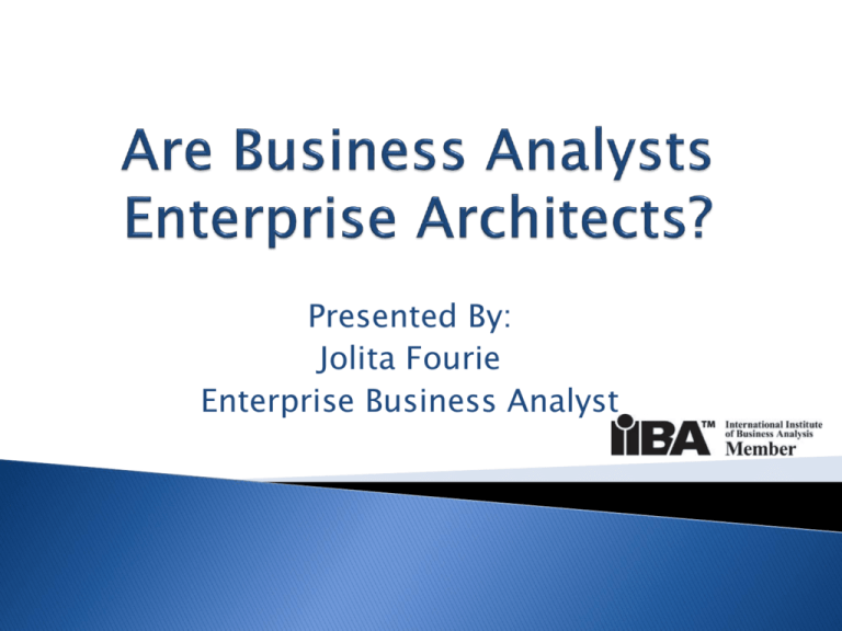 What Is Business Analysis Pdf