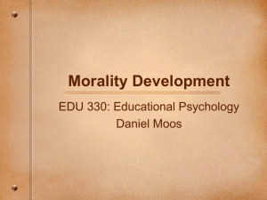 Introduction to Educational Psychology: Developing a Professional