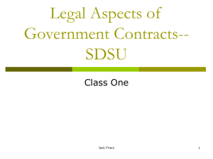 Legal Aspects--SDSU