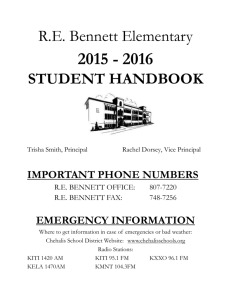 Student Handbook - Chehalis School District