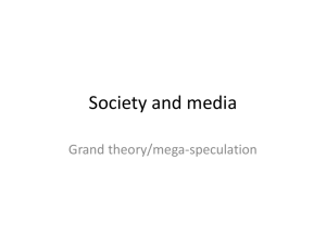 Society and media